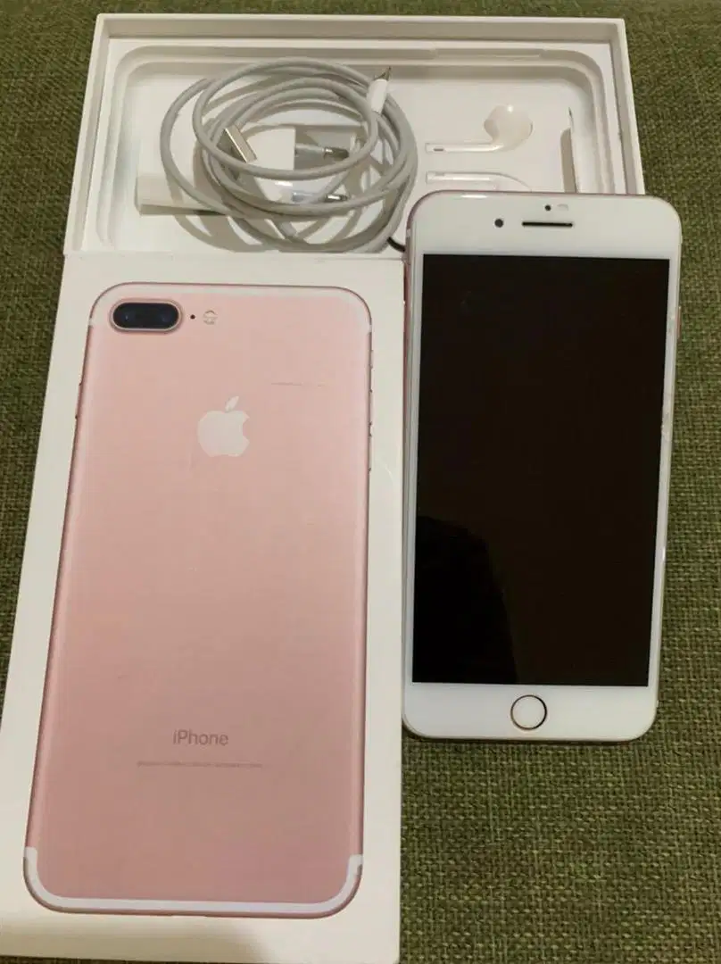 Jual iphone 7 plus 32 Gb ex ibox lengkap