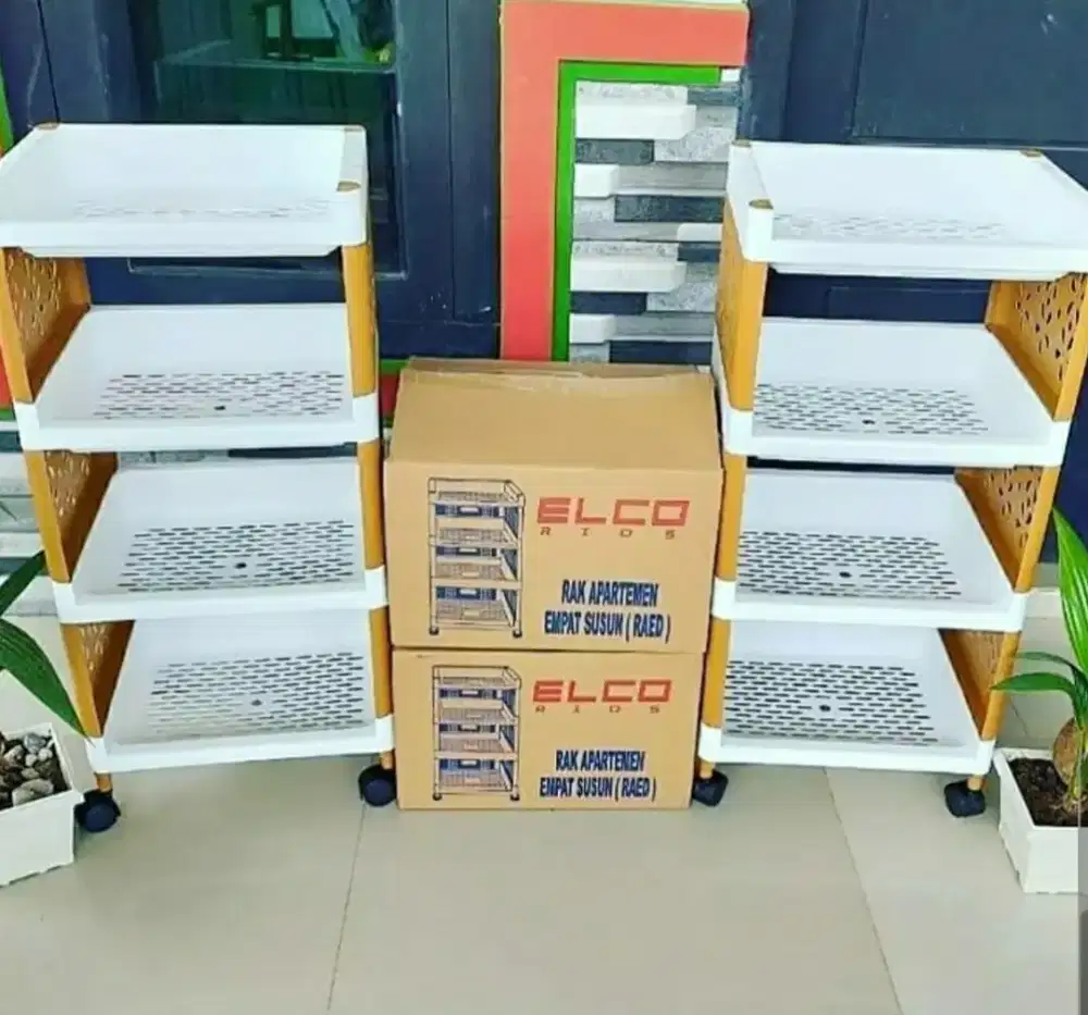 Rak Portable Serbaguna plus Roda