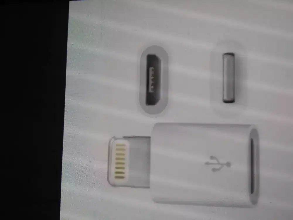 Lain2 converter connector konektor adapter micro USB to ke iPhone 5 /6