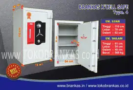 type 4 Brankas Brangkas XCELL Lemari besi Safety Box Cash Box