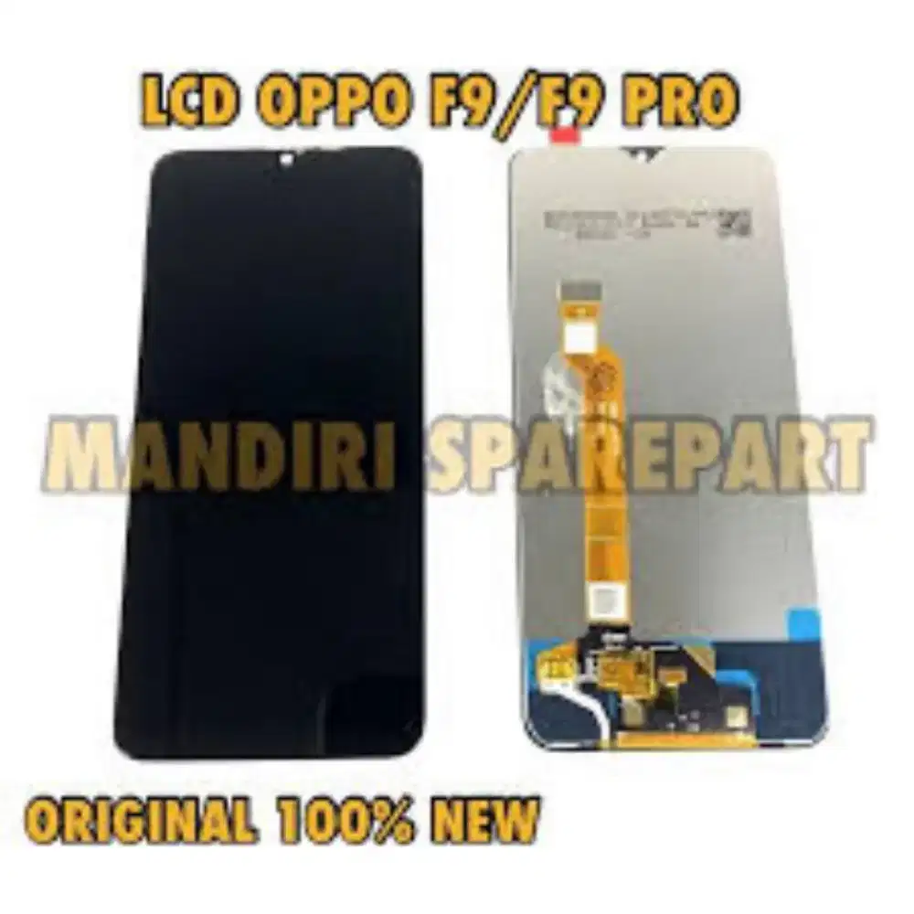 KACA LCD  OPPO F9  FULLSET SIAP PASANG