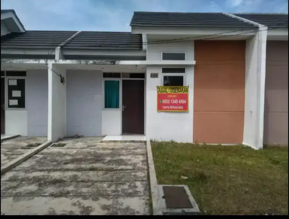 Jual BU Over kredit rumah baru sisa 3 tahunan lagi