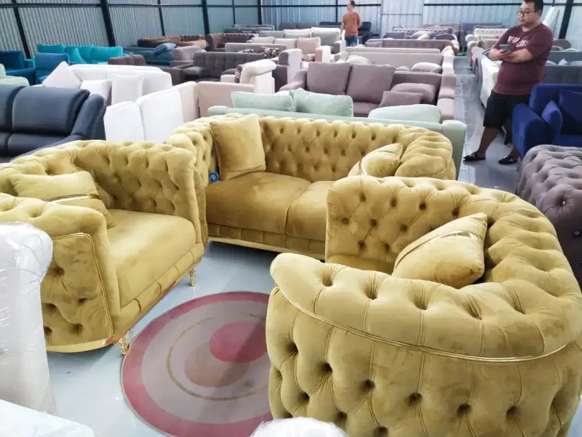 Sofa 2.1.1 bisa kredit bunga 0% tenor 12 bulan Diskon 100rb