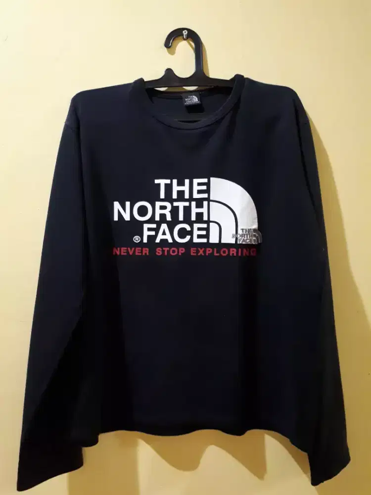 Baju Lengan Panjang Merek The North Face (TNF) Never Stop Exploring