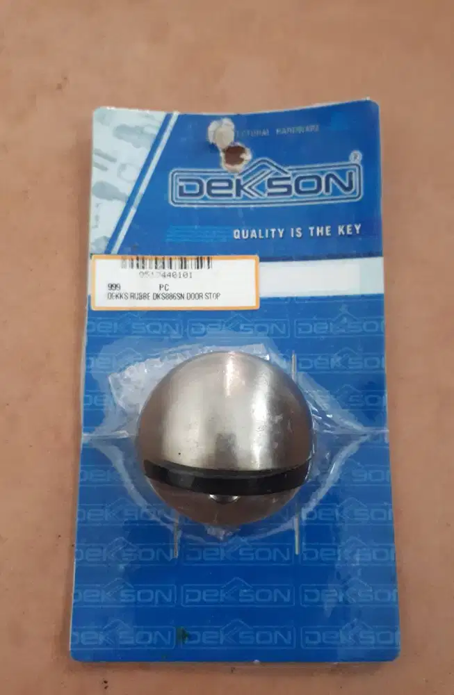 Dekson DKS886SN Stainless Steel & Rubber Semiball Door Stopper A-688A