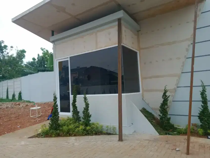 Pasang kaca film ruko/rumah