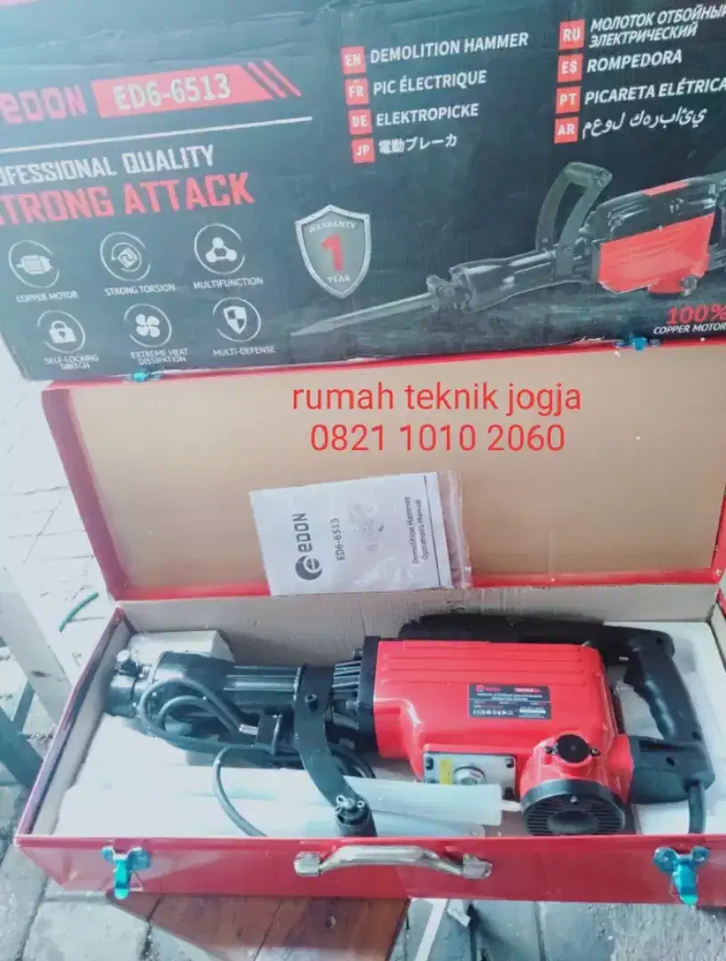 (Rumah teknik jogja)mesin jak hammer, kuat, handal
