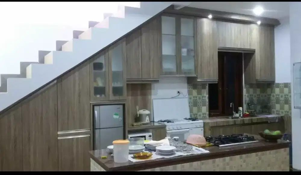 Partisi backdrop minimalis