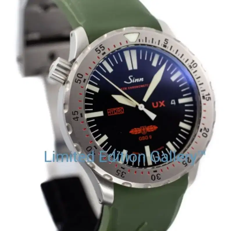 Diver Watch Sinn UX Hydro EZM 2B GSG9 Special Edition