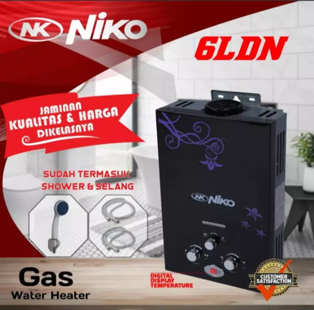 Water Heater GAS NIKO NK 6LDN