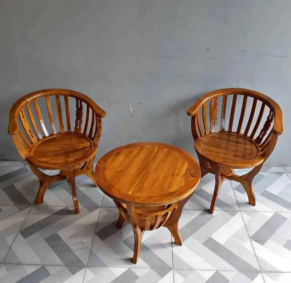 Kursi teras jati kursi