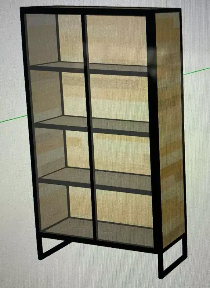 LEMARI BUKU LEMARI  BAJU MINIMALIS