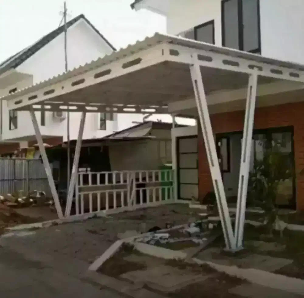 kanopi bajaringan karpot rumah