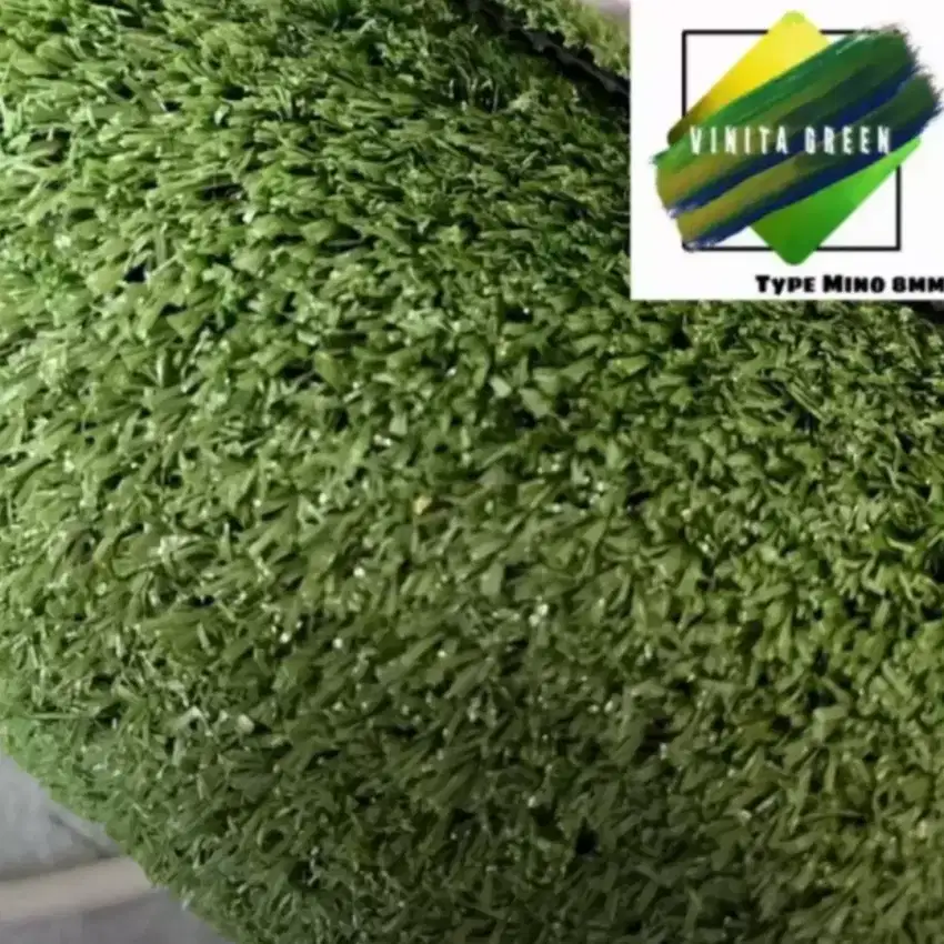 Rumput Sintetis Vinita Green Swiss 8mm 1m x 1m