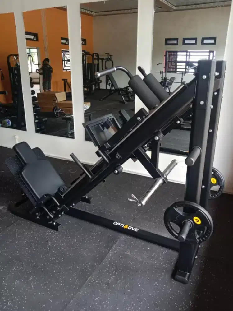 Leg press optimove komersial fitness import