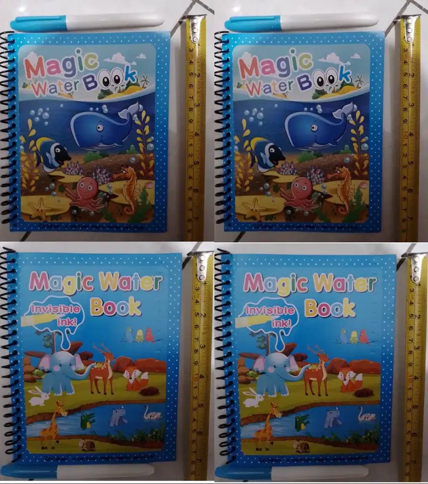 Magic Book tipis kualitas biasa tipis bonus pena Magic Water Book Buku