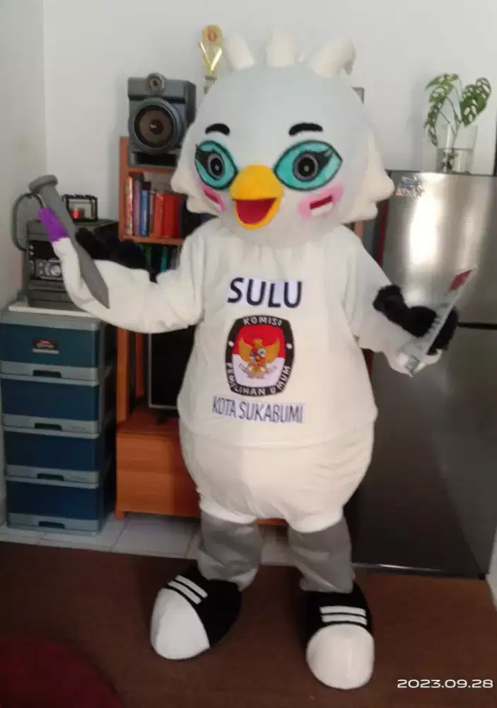 Maskot pemilu 2024 sura & sulu dan maskot pilkada