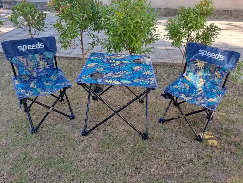 Kursi & meja lipat portable