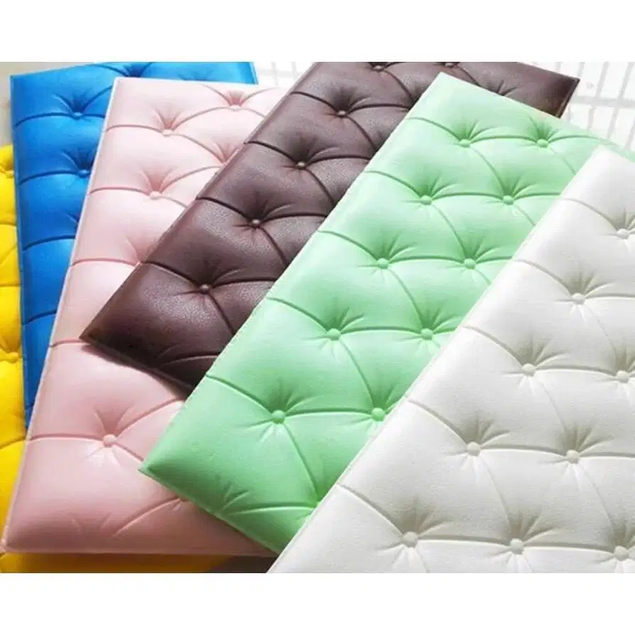 PROMO CUCI GUDANG! TEBAL 1.2 CM Wall Sticker 3D Headboard Form