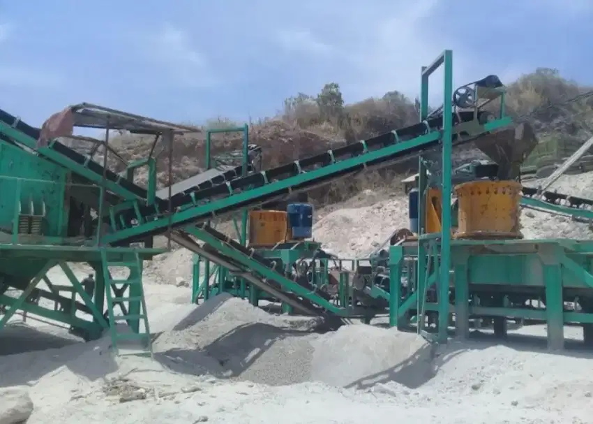 Stone jaw crusher/ mesin penghancur batu