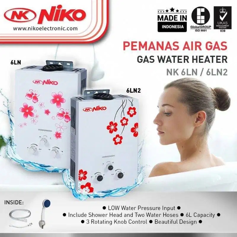 WATER HEATER GAS NIKO