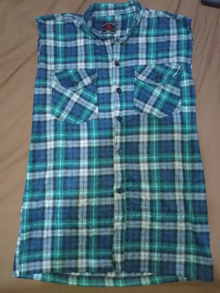 Rompi Flanel original Black Glove M95