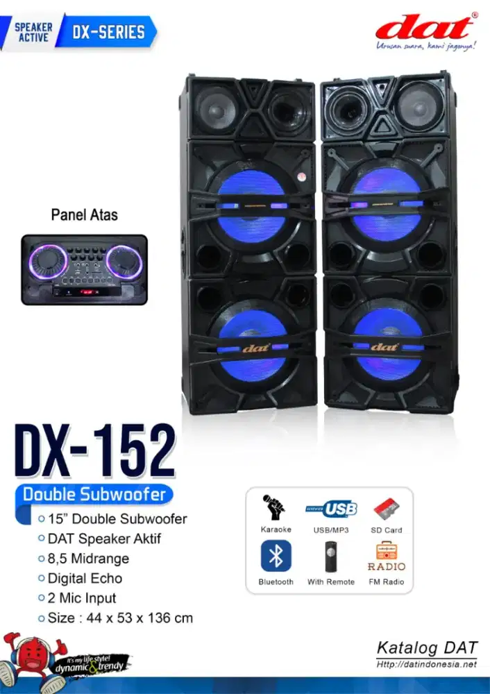 Spiker aktif DX152 15inc