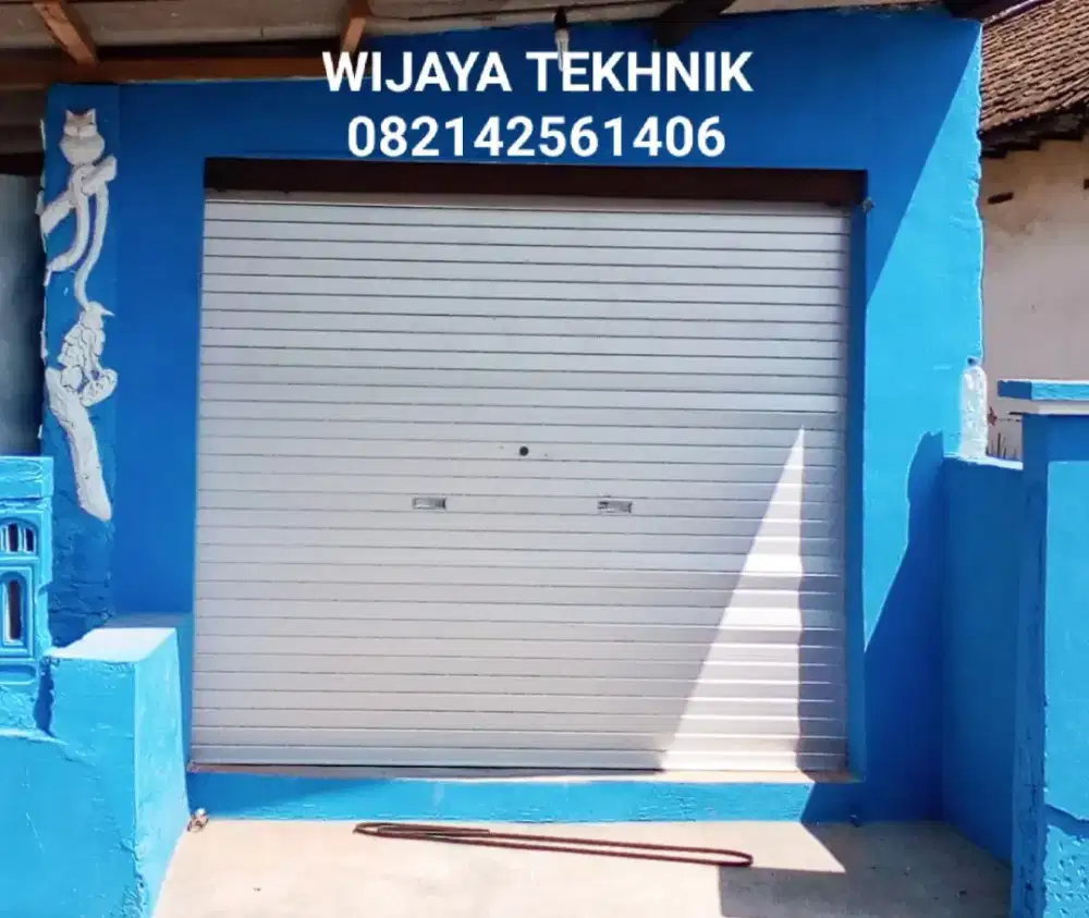 Rolling door almunium gempol