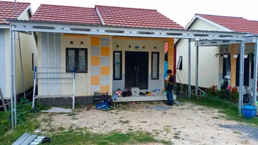 Dekorasi rumah,kanopi dan pagar baja ringan