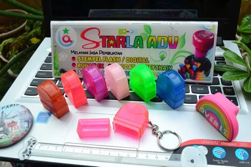 Promo Order Stempel Warna Kilat ckp WA o8l694o474 Stamp dikirim Gosend