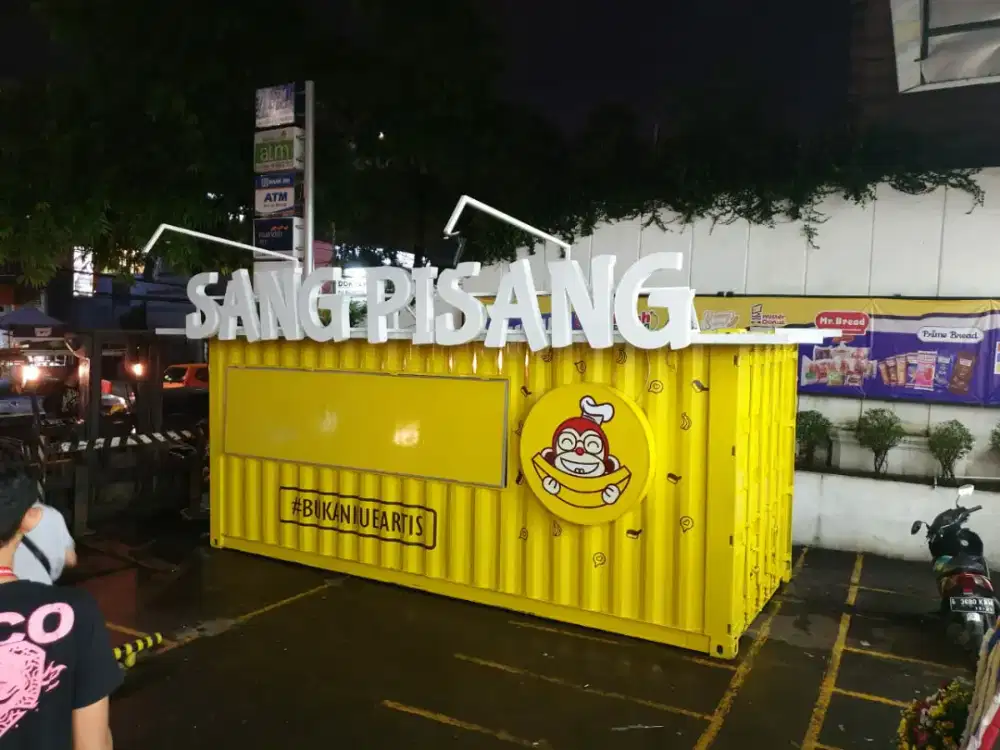 Kafe Kontainer / Container Cafe/ Kontener modifikasi/ 10 feet / Outlet