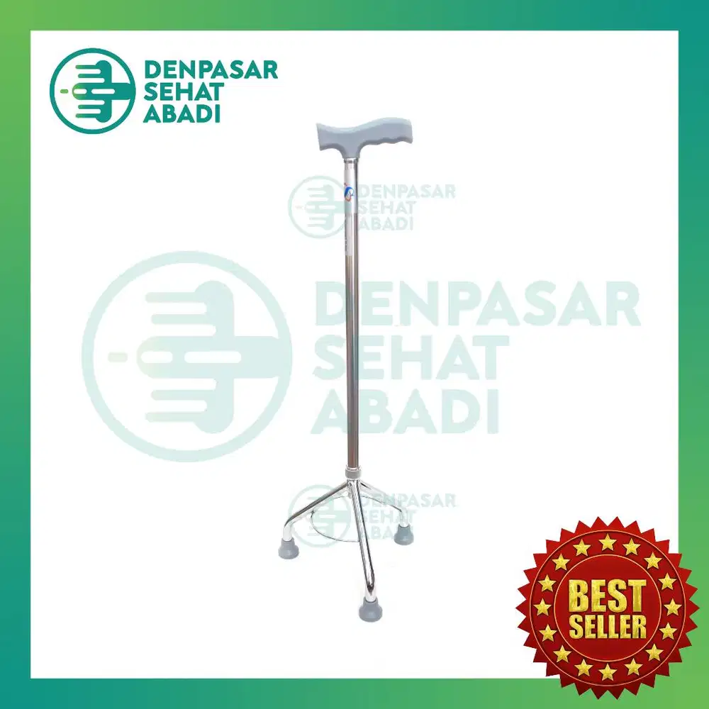 TONGKAT BANTU JALAN KAKI 3 PIRAMID Alat Bantu Jalan RS