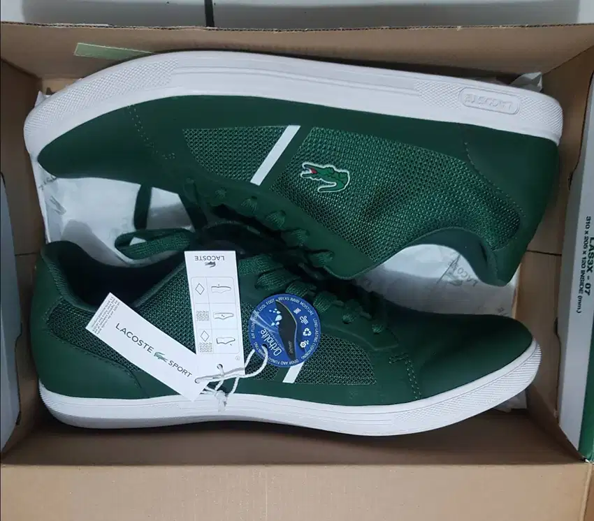 Sneakers Lacoste Full Leather original size 43 RARE COLOR