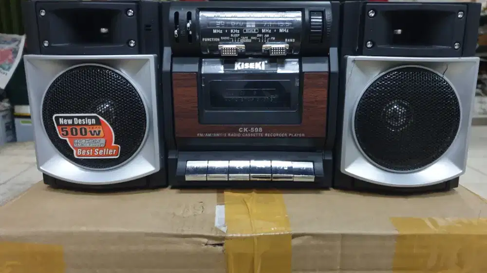 Jual tape compo merek Kiseki tipe CK 598, mulus.