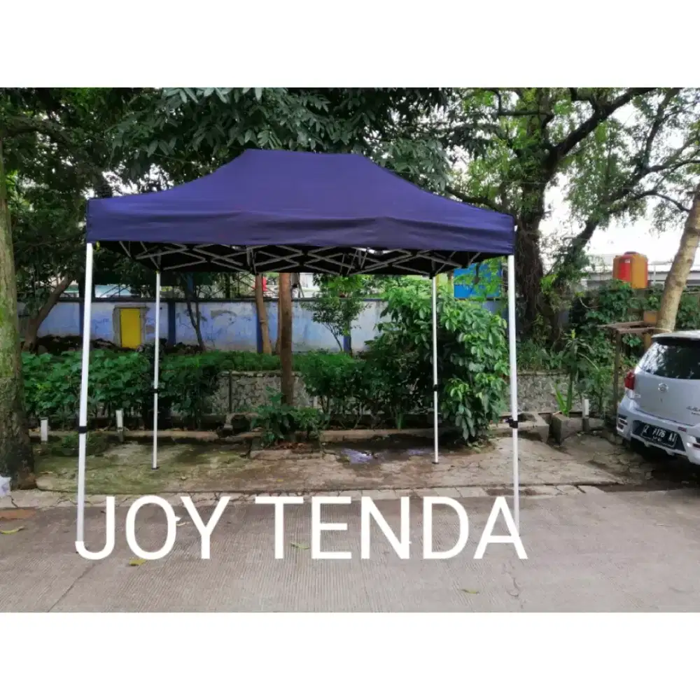 Tenda matic mantap dan praktis, tersedia juga kain atap, dinding