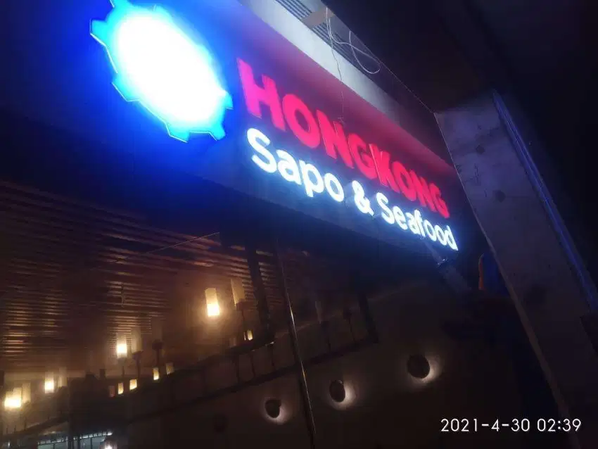 NEONBOX BILLBOARD SIGNAGE HURUF TIMBUL PAPAN NAMA SHOPSIGN REKLAME