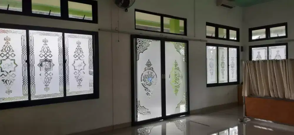 Stiker cutting masjid