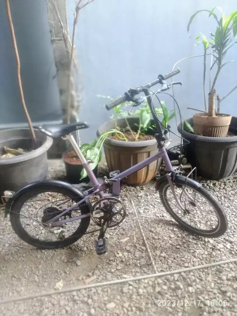 Maruishi classic - Japanese - bicycles R 20 warna lembayung