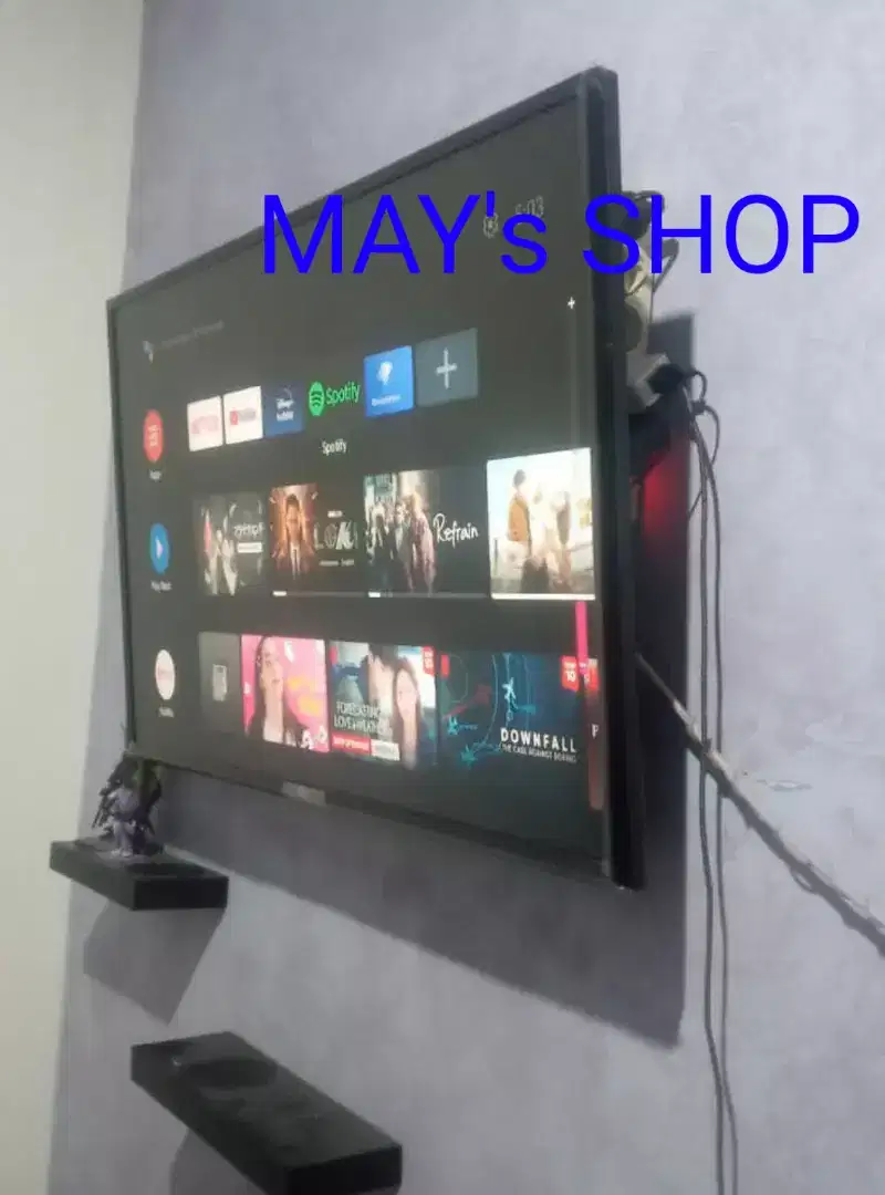 Hasil Pasang Bracket TV Standar LED LCD TV LG SHARP TCL 42inch-50inch