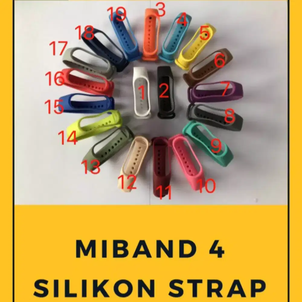 Strap Silicon Xiaomi Mi band 4/3