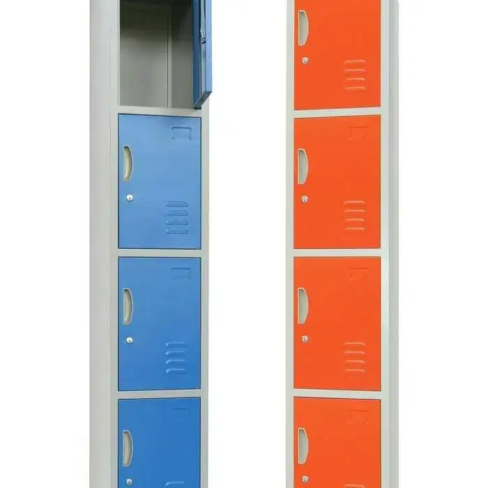 Lemari Locker Lemari Murah Besi Lemari Kantor 4 Pintu Lemari Loker Bes