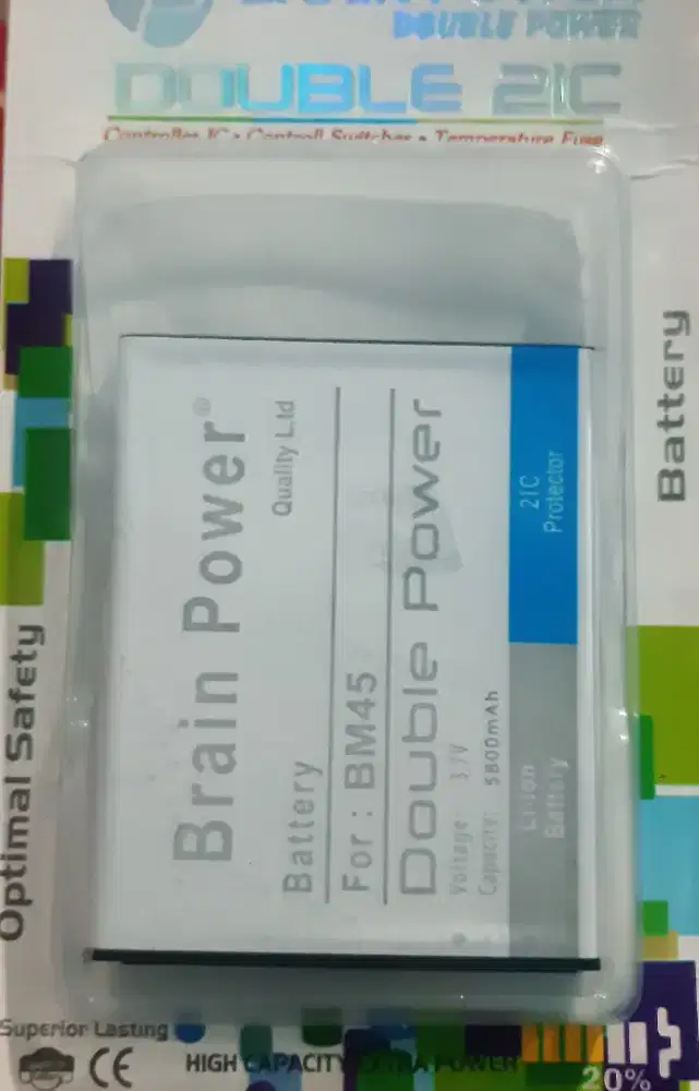 Baterai Xiomi redmi note 2 5800 mAH