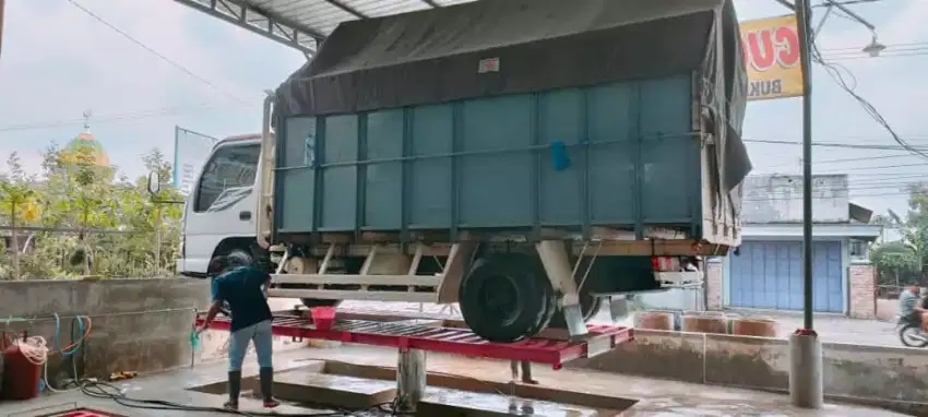 Paket Cuci Mobil dan Truck 1 Hidrolik 6 TON Mej Full H