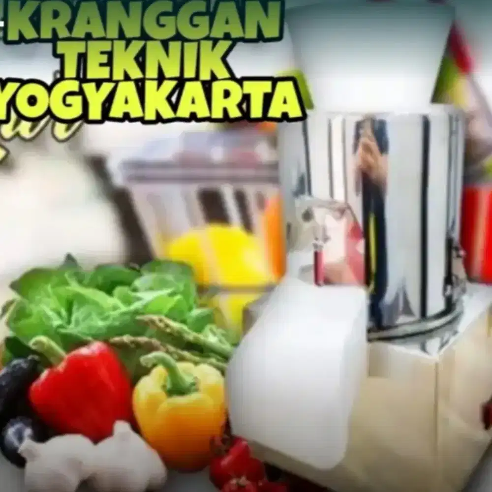 (KRANGGAN TEKNIK)pencacah buah sayuran watt kecil chopper pakan