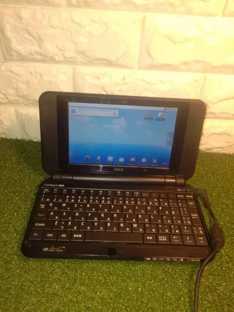 NEC LifeTouch NOTE android pda slot sim langka JAPAN organizer minipc