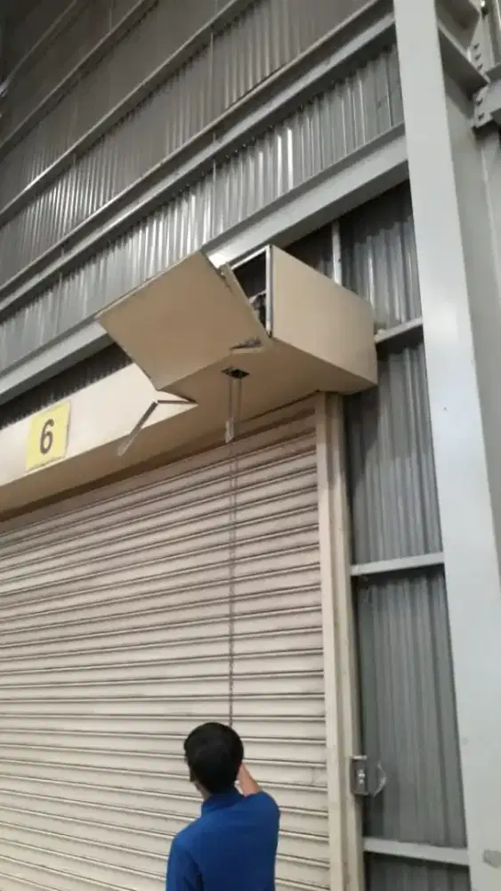 Perbaikan Pintu Rolling Door taman tekno Tanggerang