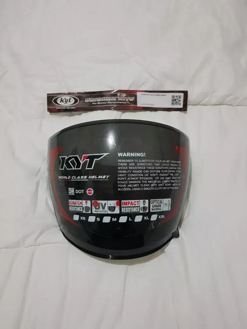 Visor KYT Kyoto Dark Smoke