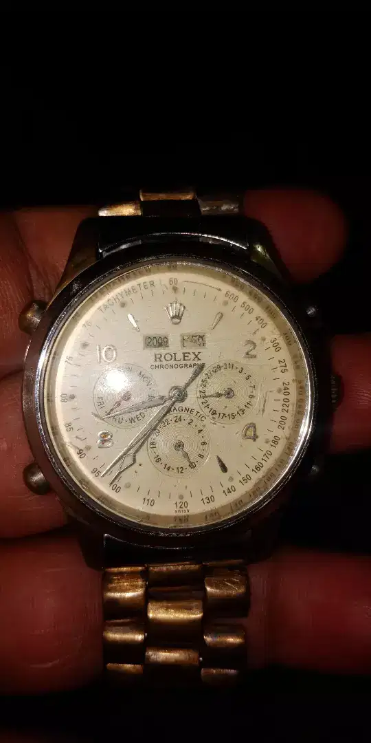 Jam rolex crono automatic  jadul