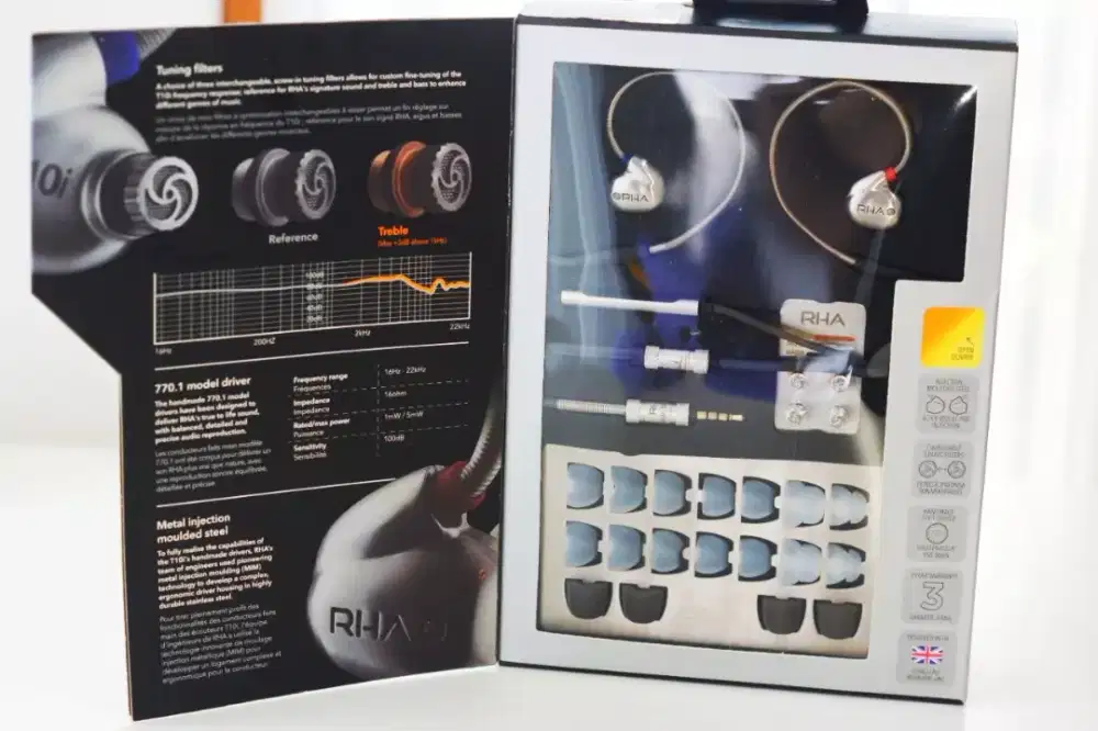 Headphone / Headset / Earphone RHA T10i Original UK