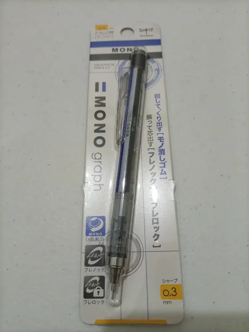 Pensil Mekanik Tombow Monograph 0.3mm Made in Japan